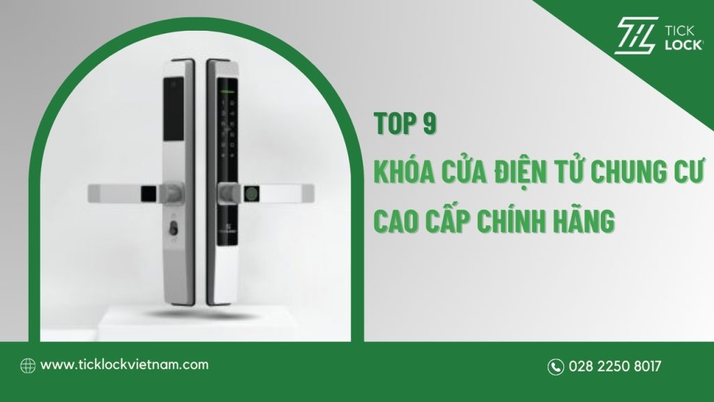 Khóa cửa điện tử chung cư